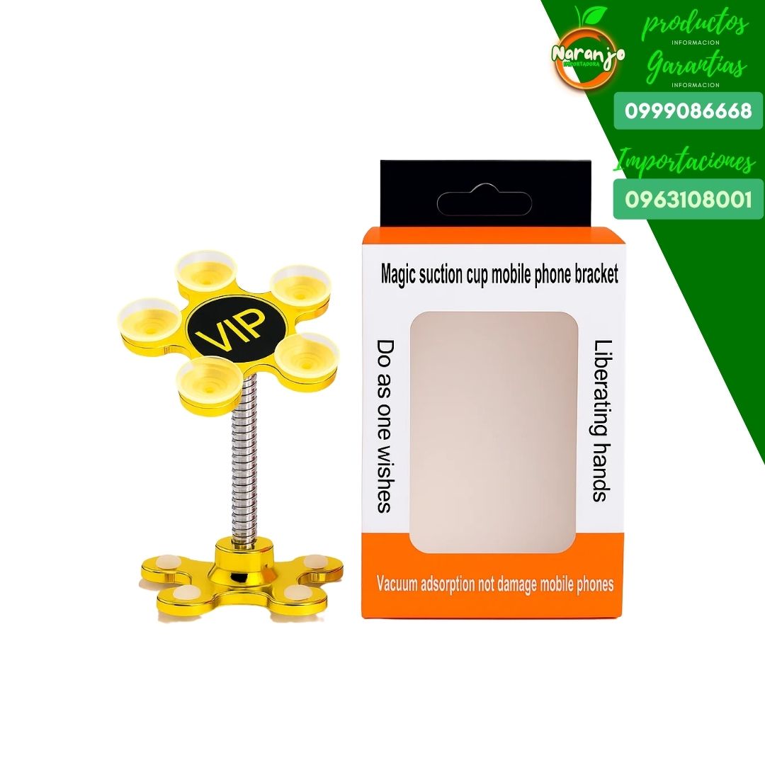 SOPORTE CELULAR CON VENTOSAS